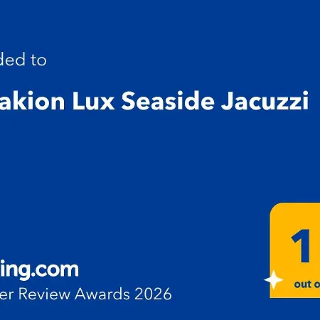 Casa de Férias Malakion Lux Seaside Jacuzzi *